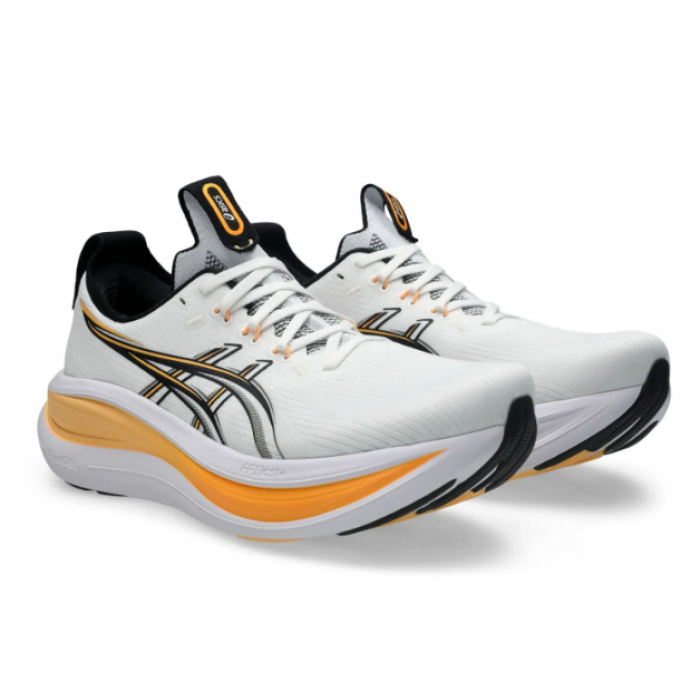 Asics Gel-Nimbus 28 White Orange