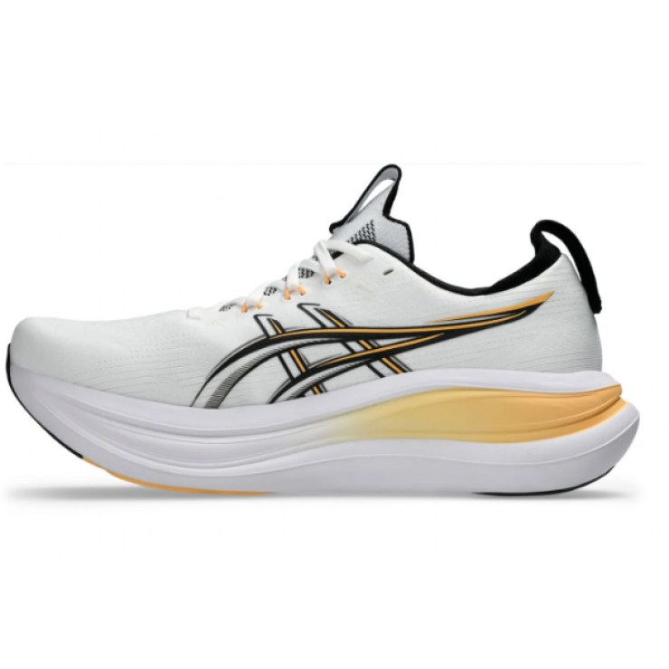 Asics Gel-Nimbus 28 White Orange