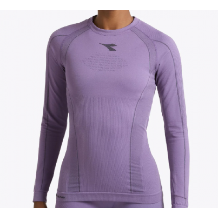 DIADORA - L. SS T-SHIRT STRATOZERO VIOLA W 