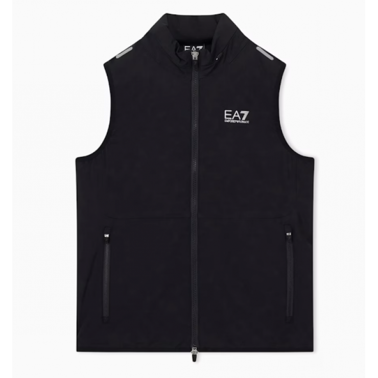 EA7 Gilet Ventus Plus in tessuto tecnico traspirante