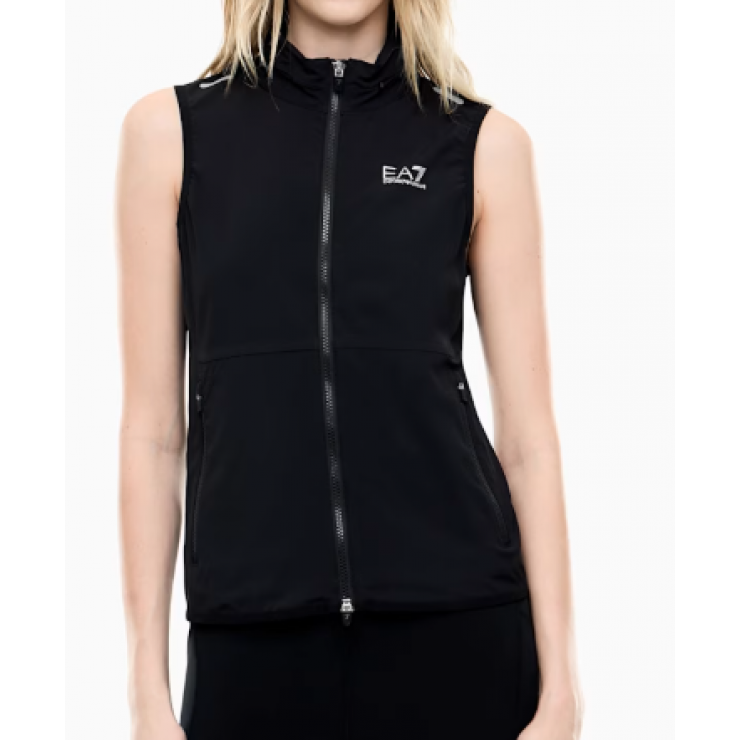 EA7 Gilet Ventus Plus in tessuto tecnico traspirante