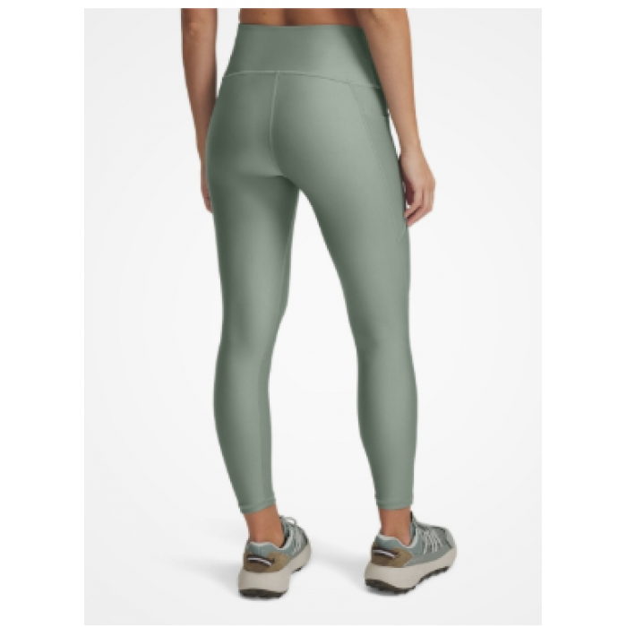 UA HeatGear HiRise Tights green W