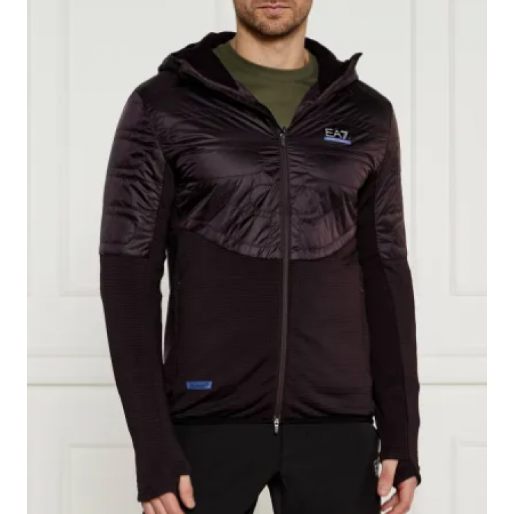 EA7 - giubbino armani uomo running C1771 Black bean 6dpm72 pjrez
